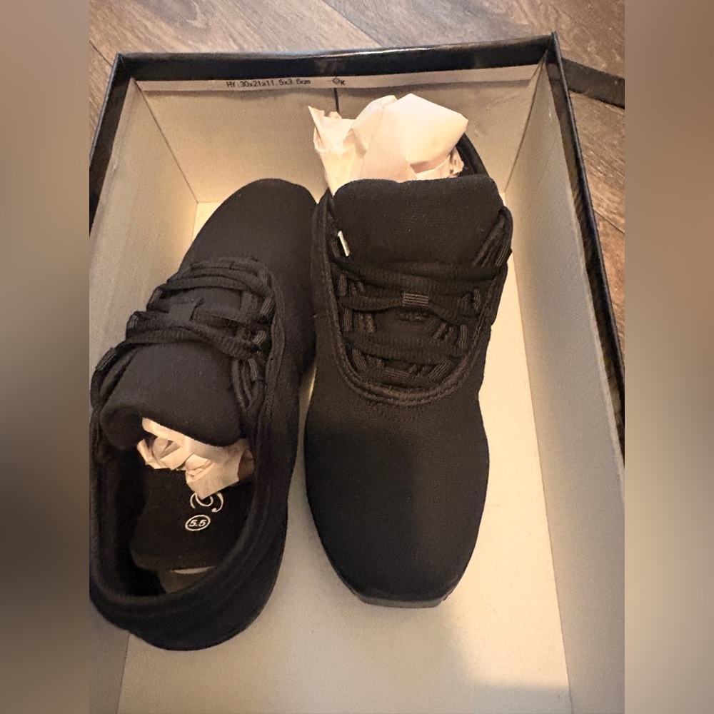 Black Athletic Sneakers